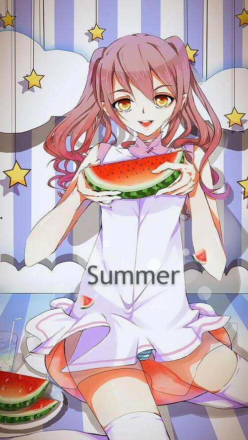 吃瓜少女心头意思